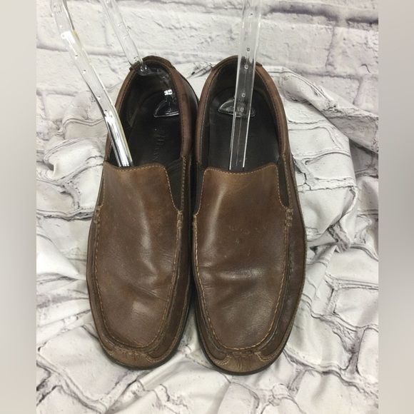 Cole Haan Leather Men's Tucker Venetian Loafer French Roast Style C04059 Size 11 - Picture 2 of 10